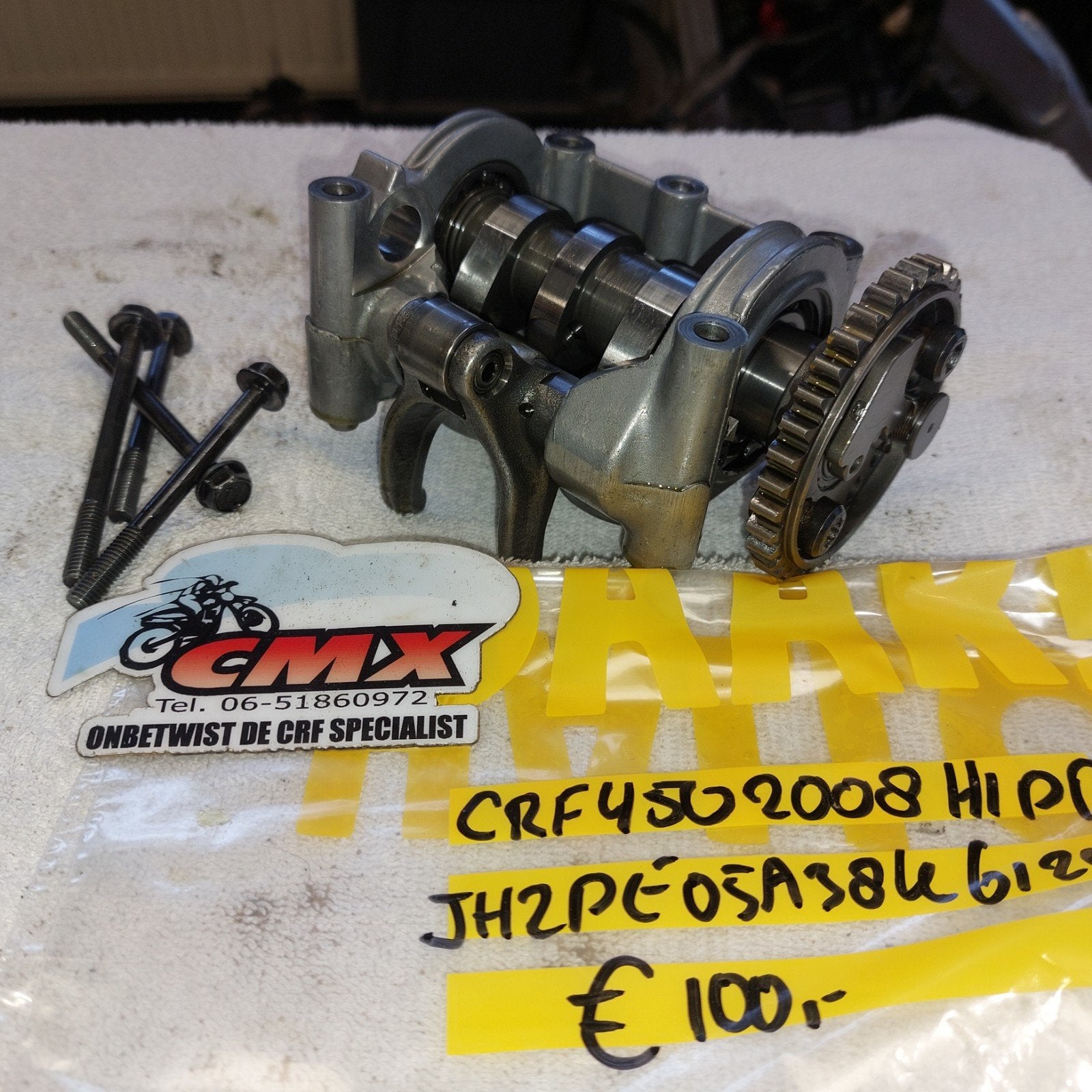 Nokkenashouder Honda CRF450 (2008) nokkenas Honda CRF450, Ophalen, Cmx, Cmx, Cmx
