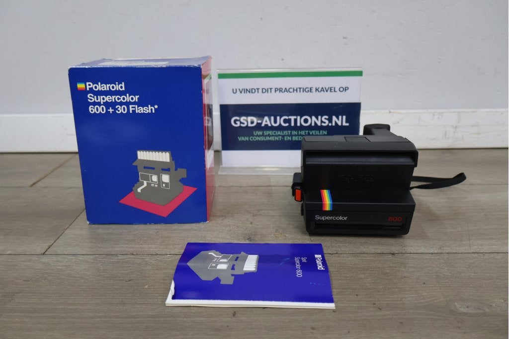 Vintage Polariod Supercolor Instant Camera, Ophalen of Verzenden, Niet ingevuld, Niet ingevuld, Niet ingevuld