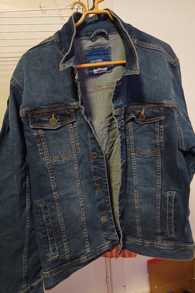 Denim Jacket never used, Blauw, Maat 42/44 (L), Nieuw, Ophalen of Verzenden