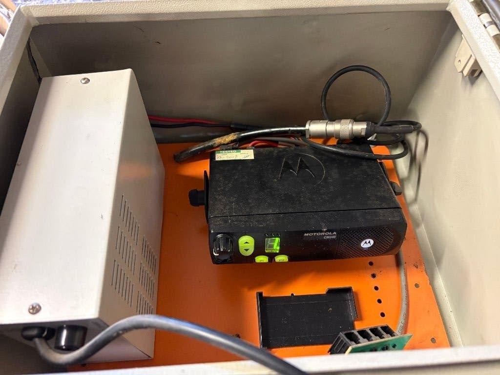 Motorola CM340 inclusief 12V voeding en behuizing, Ophalen of Verzenden, Gebruikt, Zender en Ontvanger