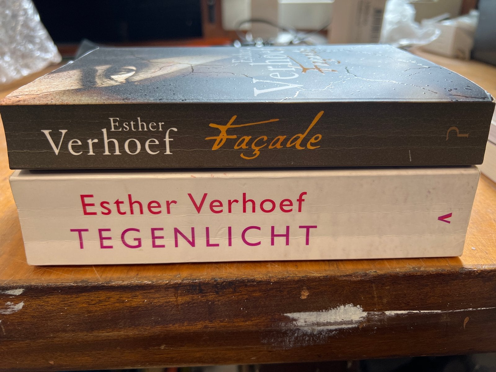 Esther Verhoef - Façade & Tegenlicht (2 boeken), Boeken, Ophalen, Gelezen, Nederland