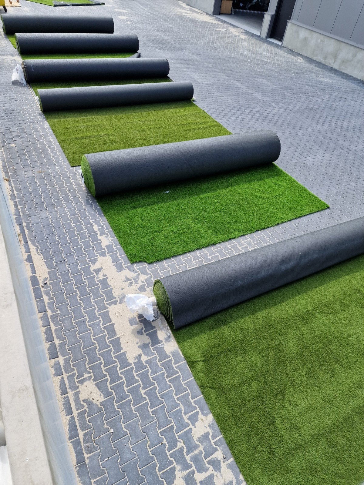 Kunstgras en couponnen - Grote voorraad, scherpe prijzen, Ophalen of Verzenden, Nieuw, 20 m² of meer