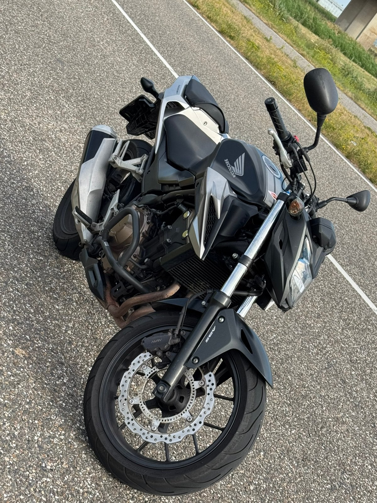 Honda CB500F ABS(2016)|A2|48PK/35KW|42xxxKM Goed onderhouden, 2 cilinders, Gebruikt, Particulier, Minimaal motorrijbewijs A2