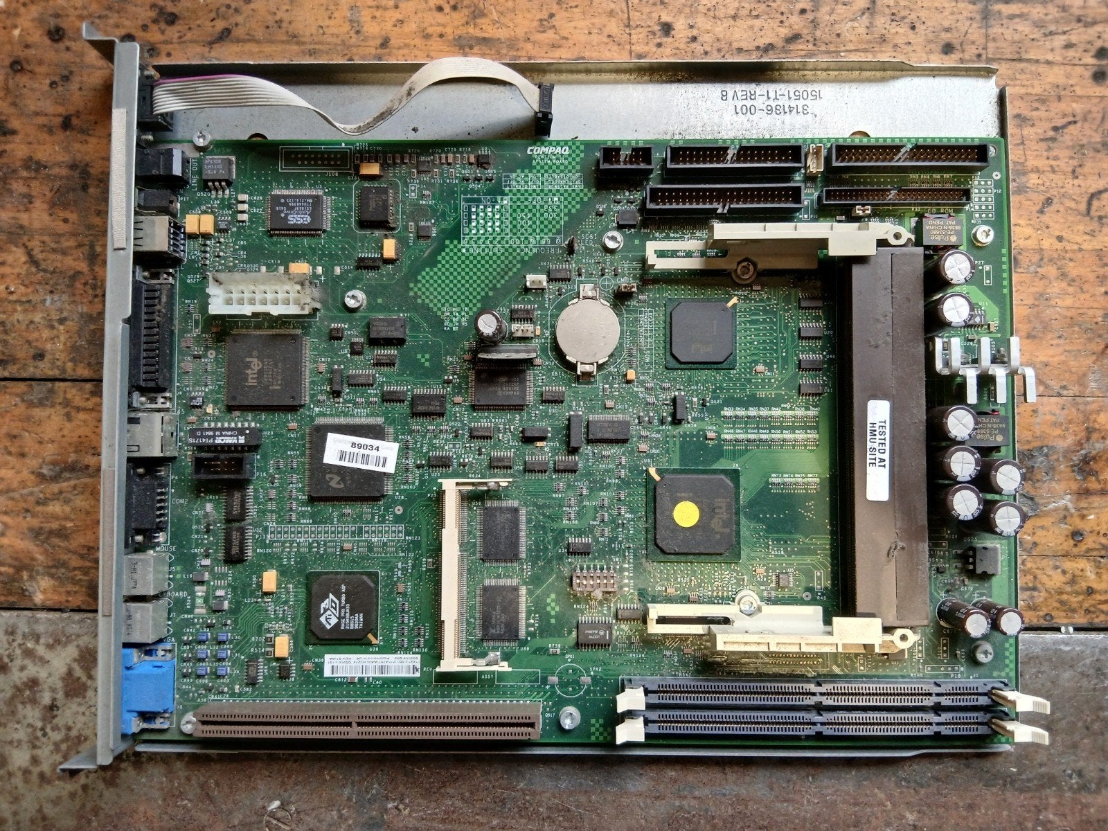 Compaq Pentium II Moederbord - Vintage Computeronderdeel, Computers en Software, Gebruikt, Compaq, Overige soorten, Onbekend