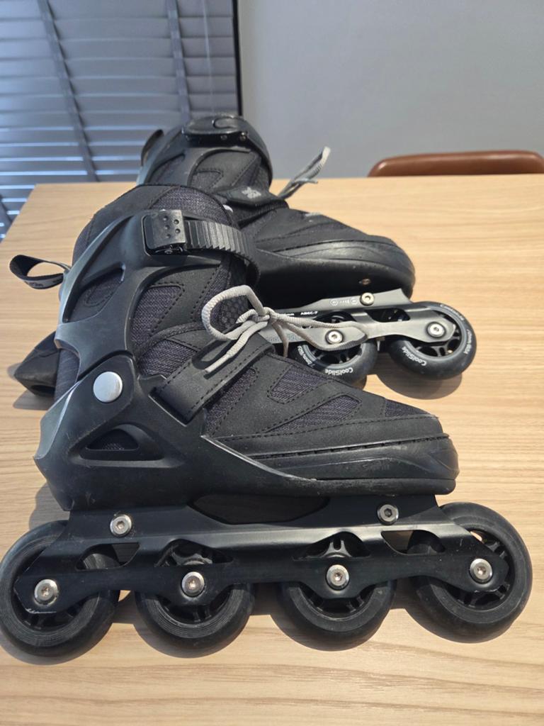 Verstelbare Coolslide Inline Skates Maat 35-38 Zwart, Overige merken, Verstelbaar, Kinderen, Ophalen of Verzenden