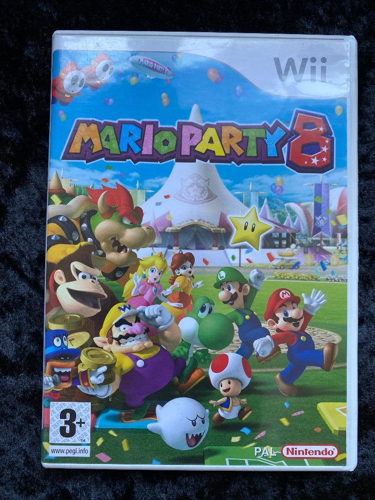 Mario Party 8 Wii, Spelcomputers en Games, Avontuur en Actie, Ophalen of Verzenden, Zo goed als nieuw, 3 spelers of meer