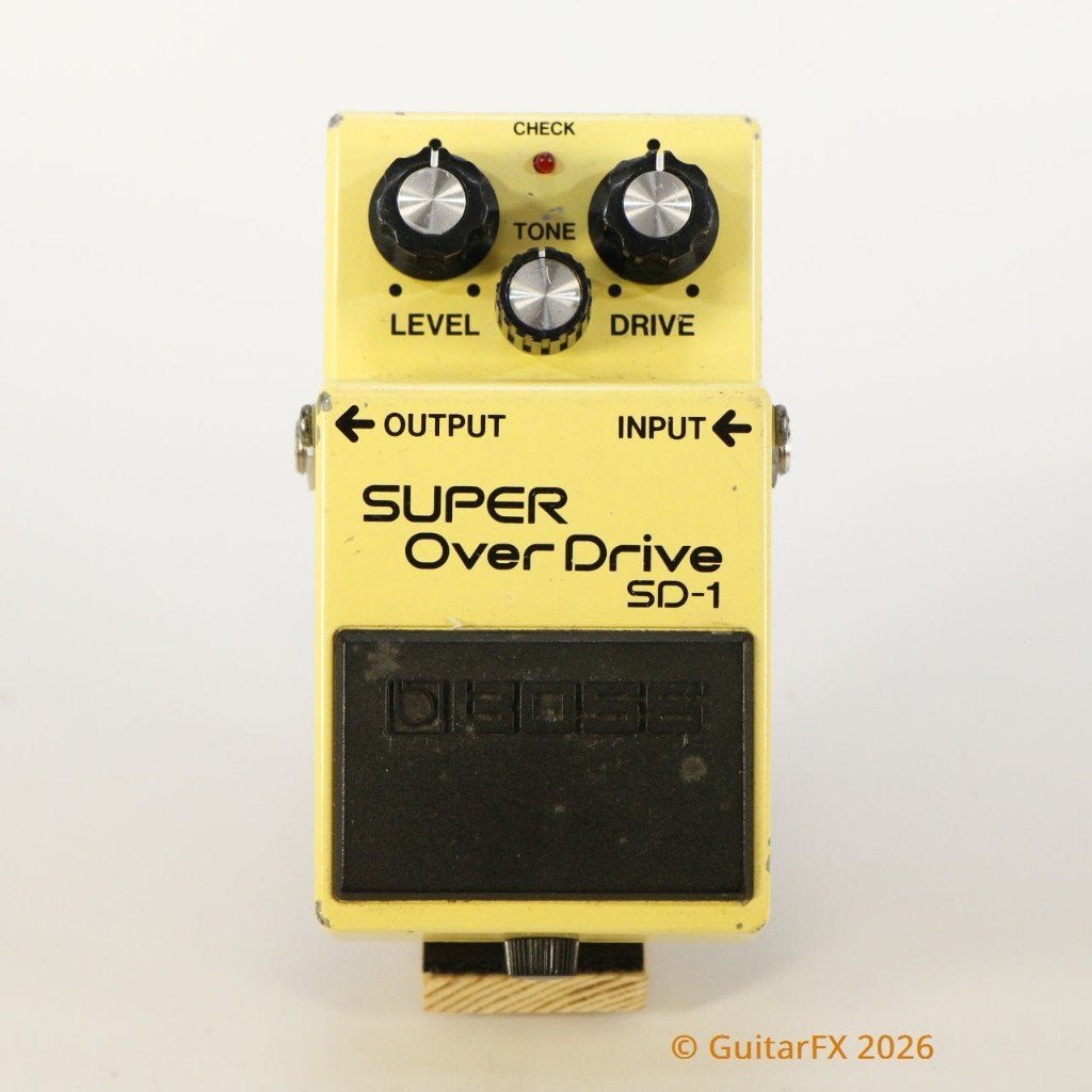 Boss SD-1 Super Overdrive (Black Label, Made in Taiwan), Muziek en Instrumenten, Effecten, Gebruikt, -, -, Ophalen of Verzenden