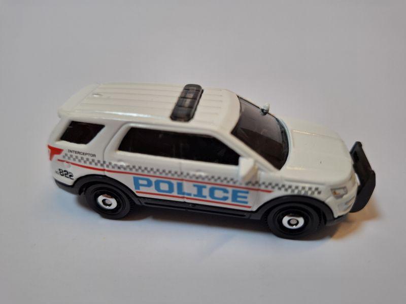 FORD Police Interceptor Utility MatchBox nieuw 3 inch model, Ophalen of Verzenden, Nieuw, Auto