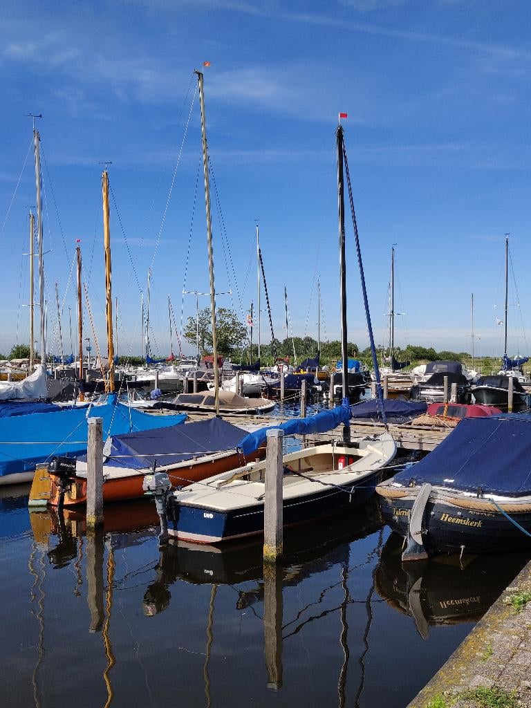 Zeilboot - Polyester valk, Watersport en Boten, Open zeilboten, Ophalen, Gebruikt, 6 meter of meer, Valk