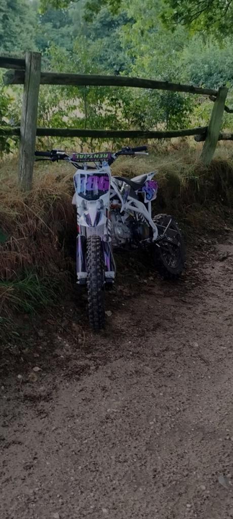 Pitbike 125cc, Fietsen en Brommers, Minibikes, Midibikes en Pitbikes, Ophalen, Gebruikt, 125 cc, Pitbike
