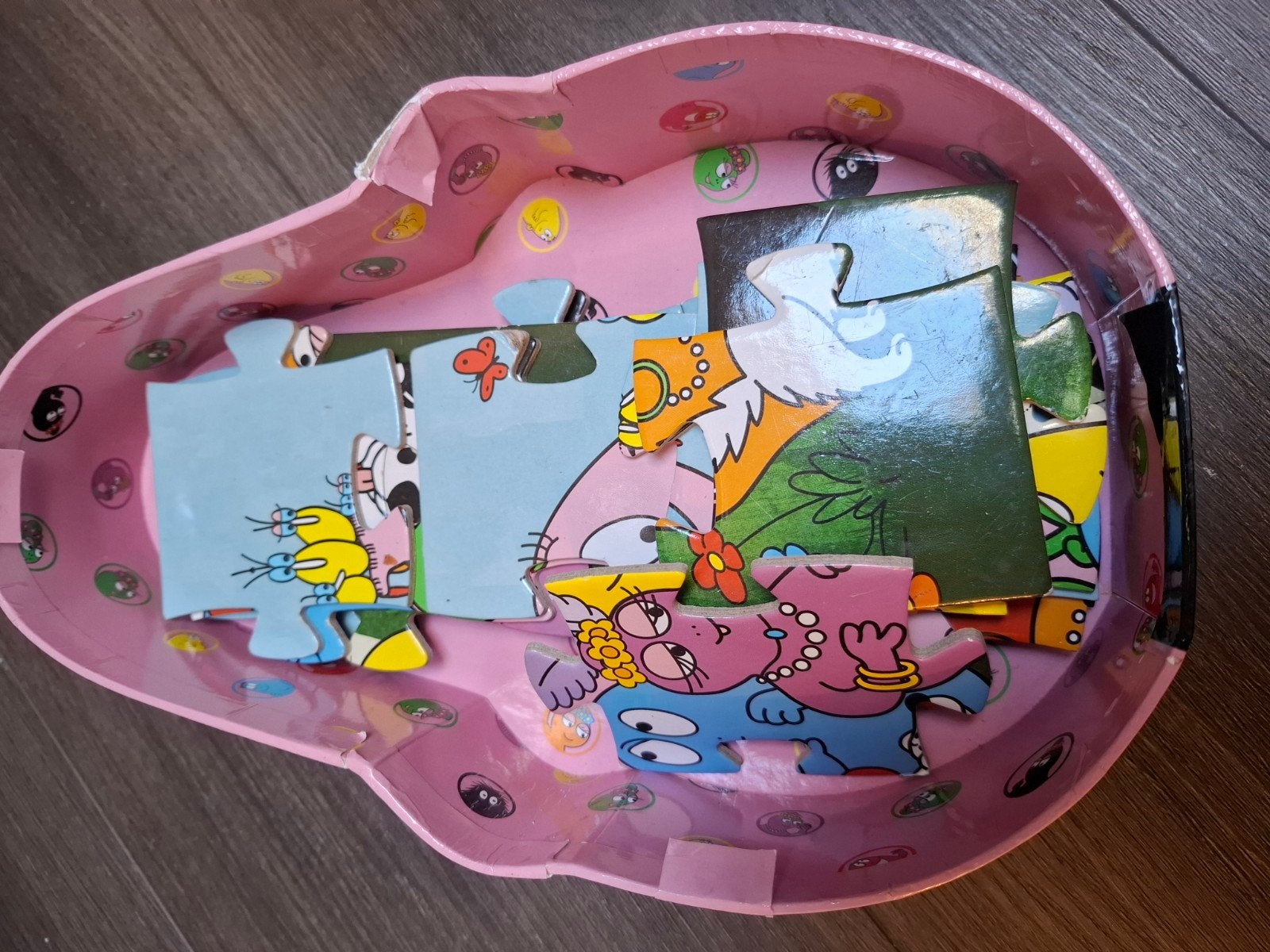 Barbapapa legpuzzel - mist 1 stukje, Ophalen of Verzenden, Minder dan 500 stukjes, Gebruikt, Overige typen
