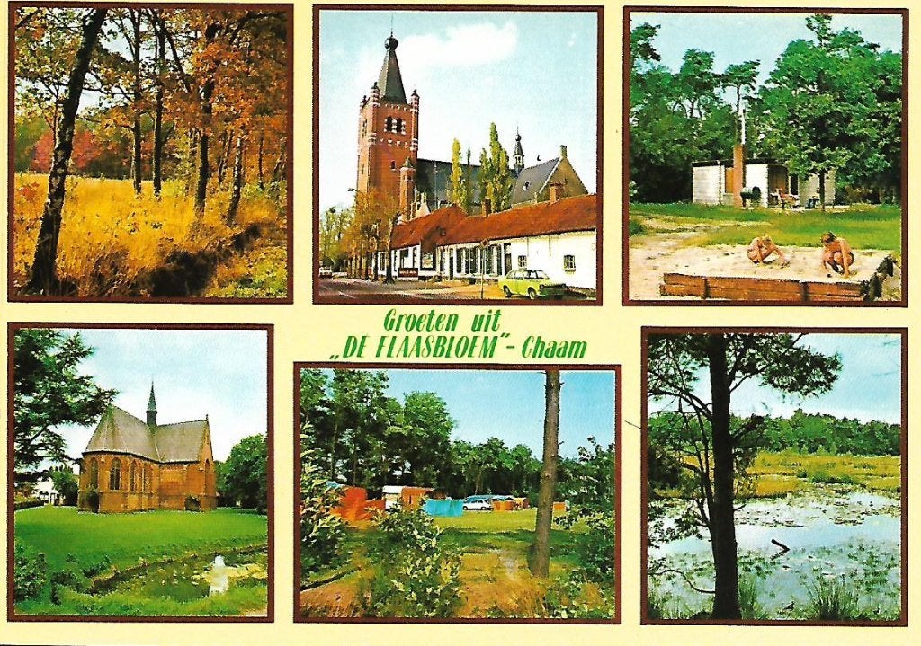 Chaam- -6-luik., Verzenden, 1980 tot heden, Gelopen, Noord-Brabant