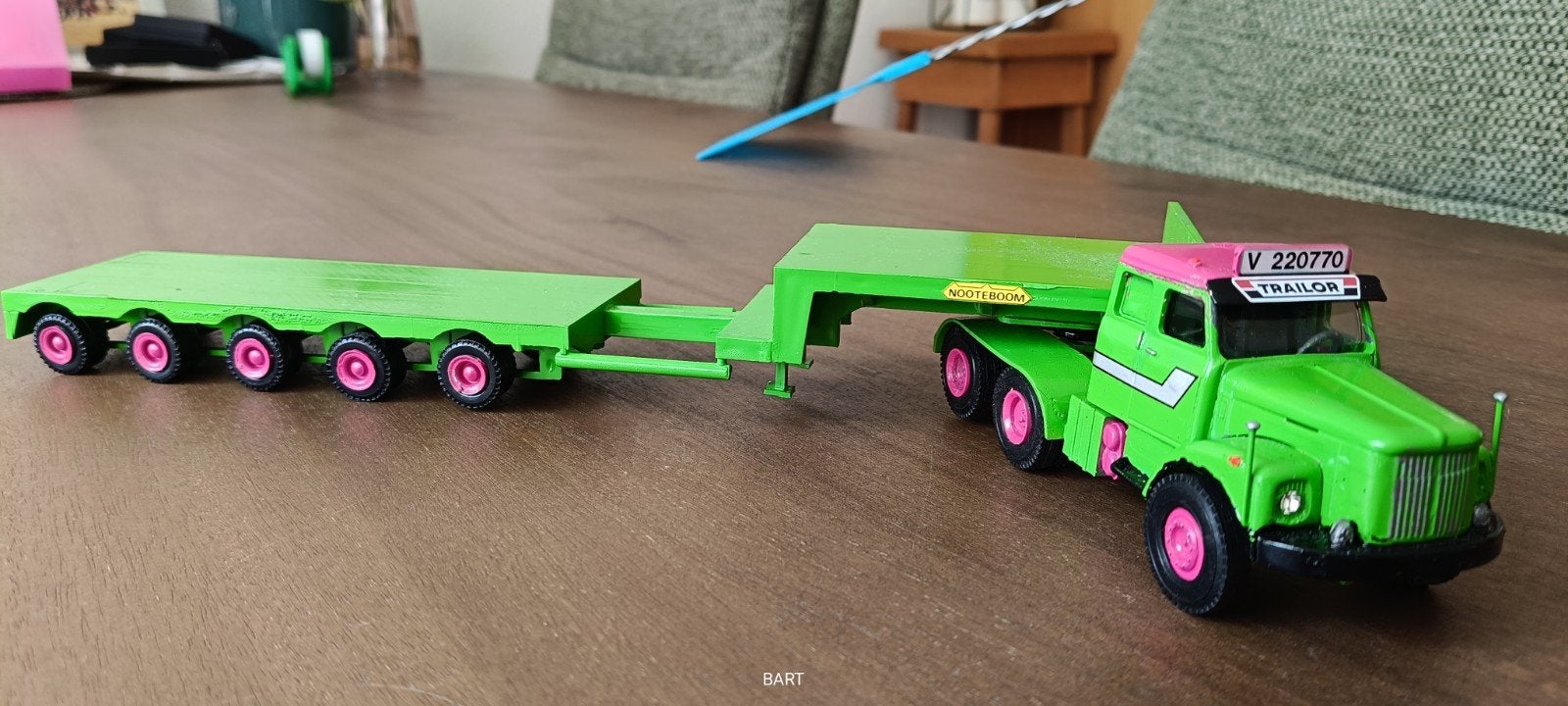 SCANIA 110 4AS SEMIE CODE 3, Hobby en Vrije tijd, Ophalen of Verzenden, Bus of Vrachtwagen, Overige merken