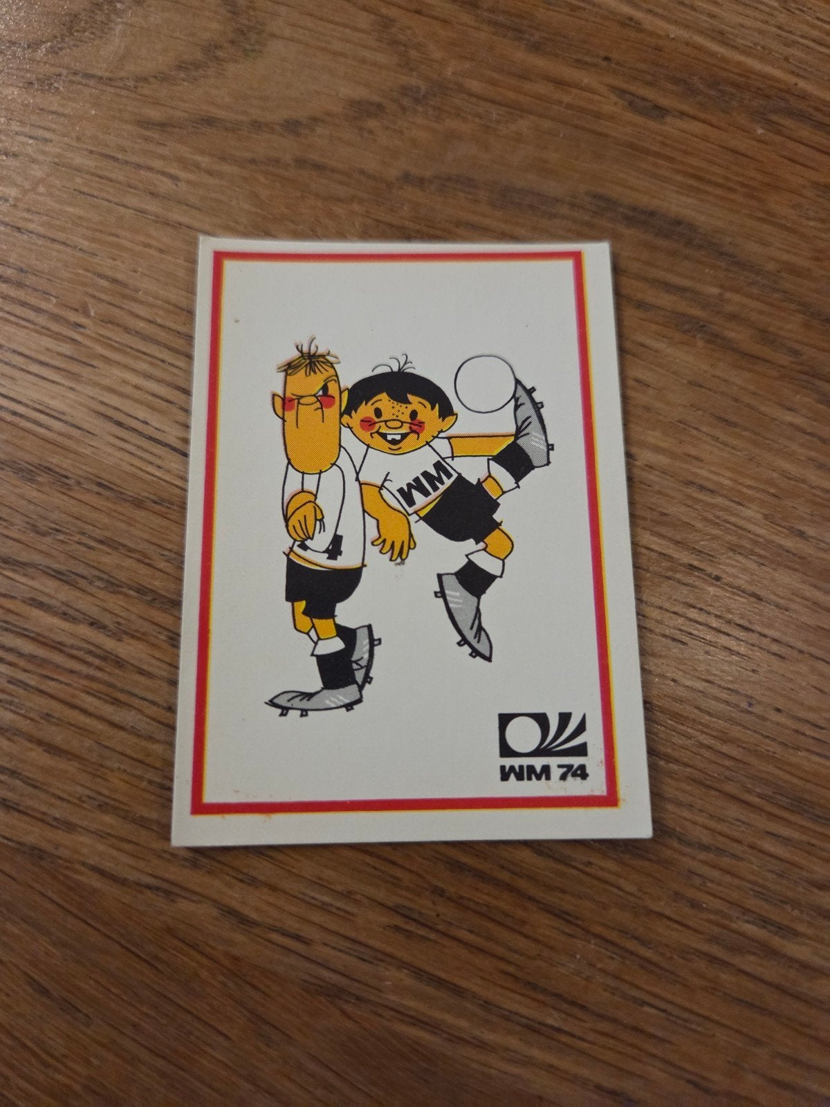Panini WK 74, Verzamelen, Ophalen of Verzenden, Zo goed als nieuw, Buitenlandse clubs, Poster, Plaatje of Sticker