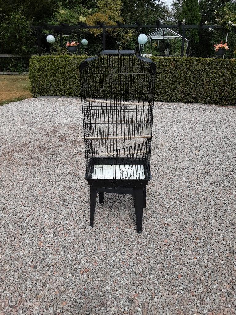 Vogelkooi, Ophalen of Verzenden, Gebruikt, Metaal, Vogelkooi