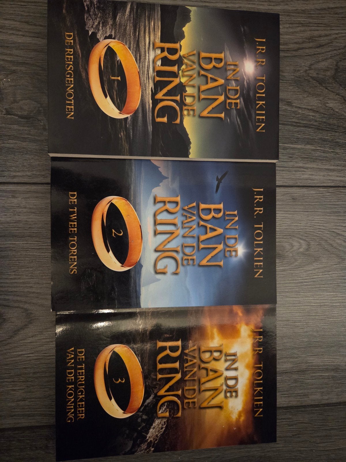 In de Ban van de Ring - Complete Trilogie J.R.R. Tolkien, Boeken, Ophalen of Verzenden, Zo goed als nieuw