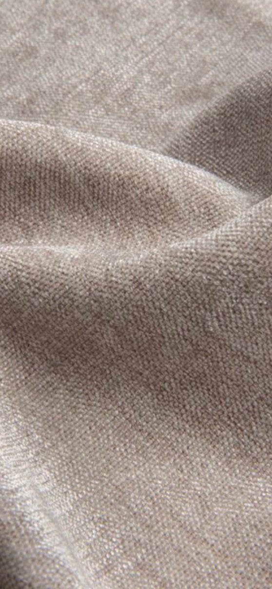 Meubelstof chenille velours beige/lichtgrijs, Ophalen of Verzenden, Nieuw, Beige, Polyester