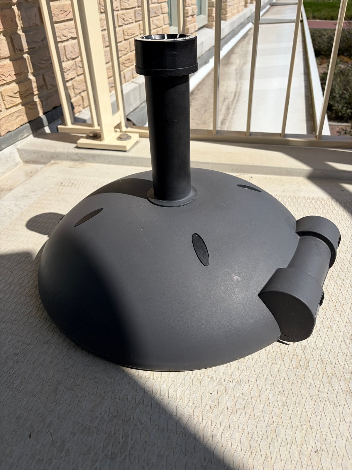 Parasolvoet 40 kg, Tuin en Terras, Parasols, Ophalen, Gebruikt, Minder dan 1 meter, Parasolvoet