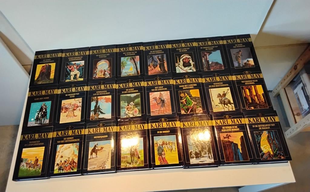 Karl May Complete Collectie - 24 Boeken, Boeken, Ophalen, Zo goed als nieuw, Karl May
