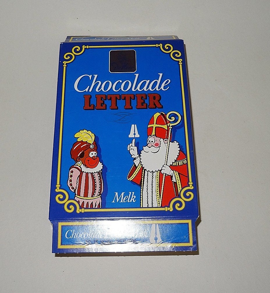 De Heer Chocoladeletter Sinterklaas, Verzamelen, Merken en Reclamevoorwerpen, Ophalen of Verzenden, Zo goed als nieuw, Verpakking