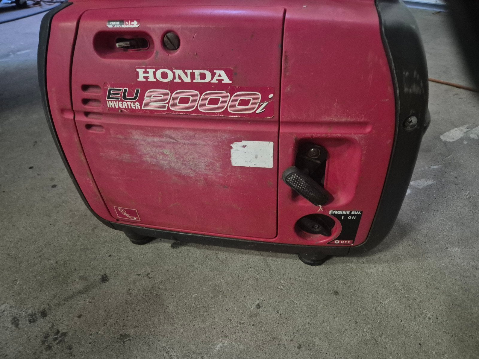 honda generator, Ophalen