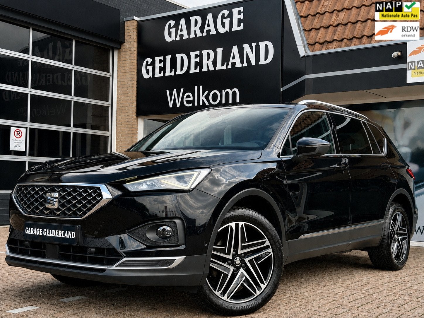 SEAT Tarraco 2.0 TSI 4x4 Xcellence 7p.| Virtual-Cockpit | Fu, Auto's, Automaat, Dealer onderhouden, Gebruikt, Zwart