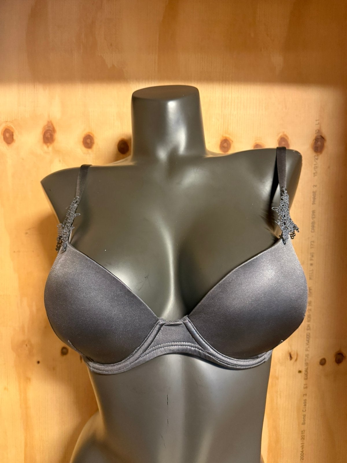 Millesia by la perla bh 70d ( = push up ) 80e = voorgevormd, Verzenden, Grijs, BH