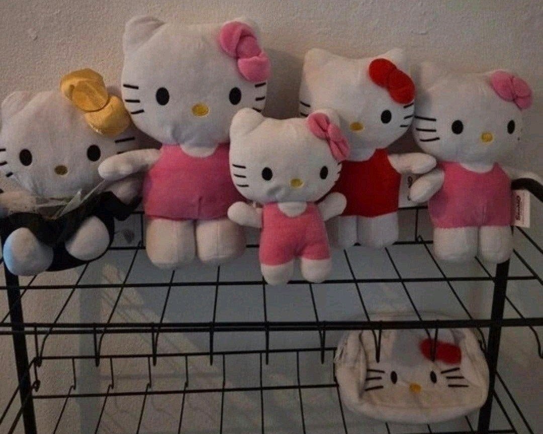 Hello Kitty knuffels - Alles voor 16,-, Kinderen en Baby's, Gebruikt, Overige merken, Ophalen of Verzenden, Hello Kitty