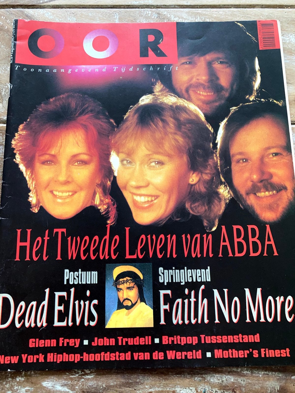 OOR Magazine 1992 ABBA Glenn Frey FAITH NO MORE Pavement, Ophalen of Verzenden, Zo goed als nieuw, Muziek, Film of Tv