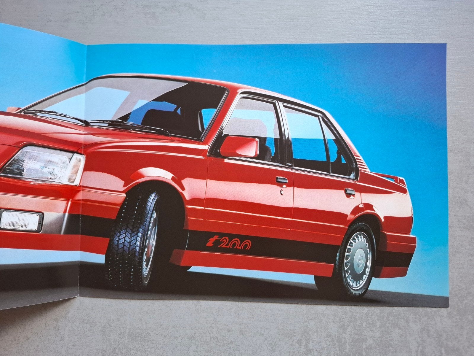 Opel Ascona i200 folder - 1986, Ophalen of Verzenden, Zo goed als nieuw, Opel