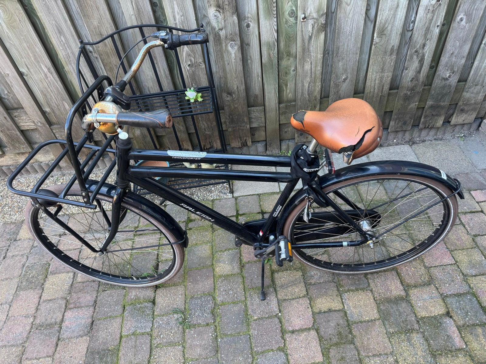 Herenfiets Raleigh Transporter - Zadel kapot, Ophalen, Gebruikt, Overige merken