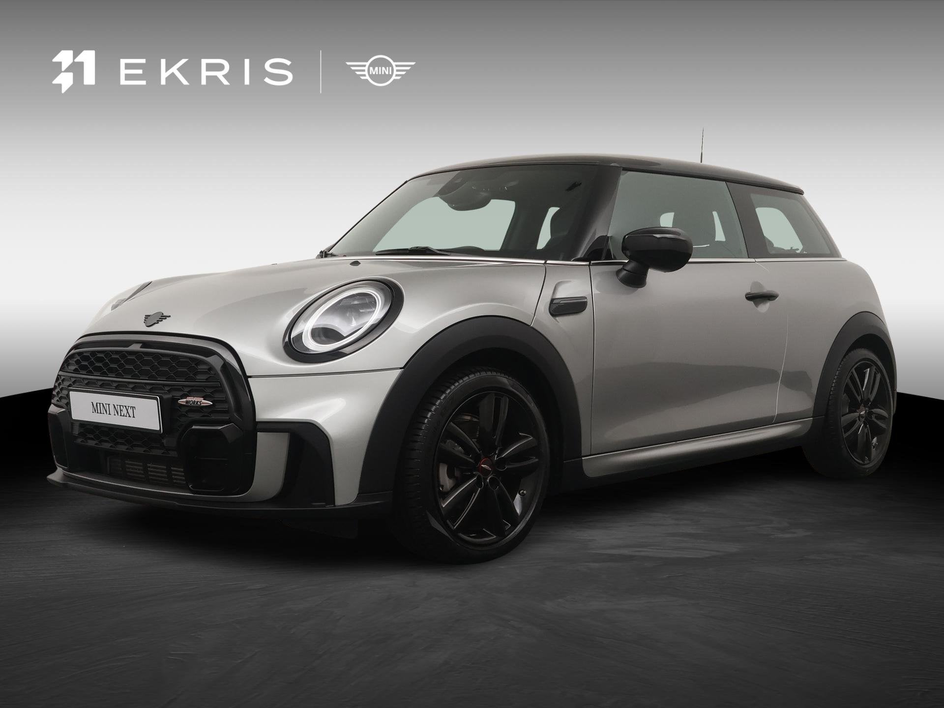 MINI 3-deurs Cooper JCW pakket | Stoelverwarming | LED | Par, Auto's, 136 pk, Gebruikt, Met garantie (alle), 4 stoelen