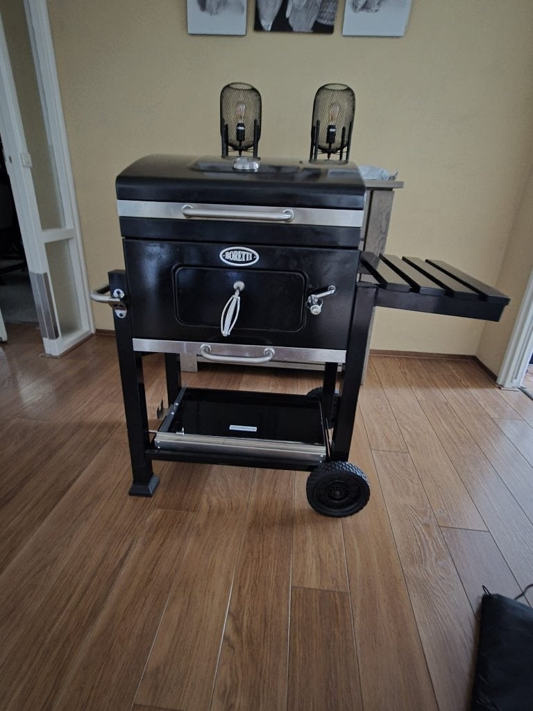 Boretti Carbone 2.0 Set zgan met Hoes, Draaispit & Starter, Ophalen, Zo goed als nieuw, Borretti, Met accessoires