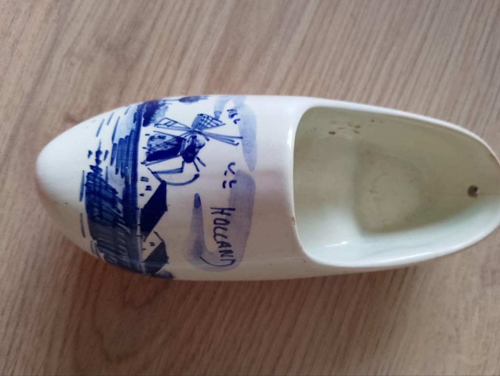 Delfts blauw klompje - Souvenir Holland, Antiek en Kunst, Ophalen of Verzenden