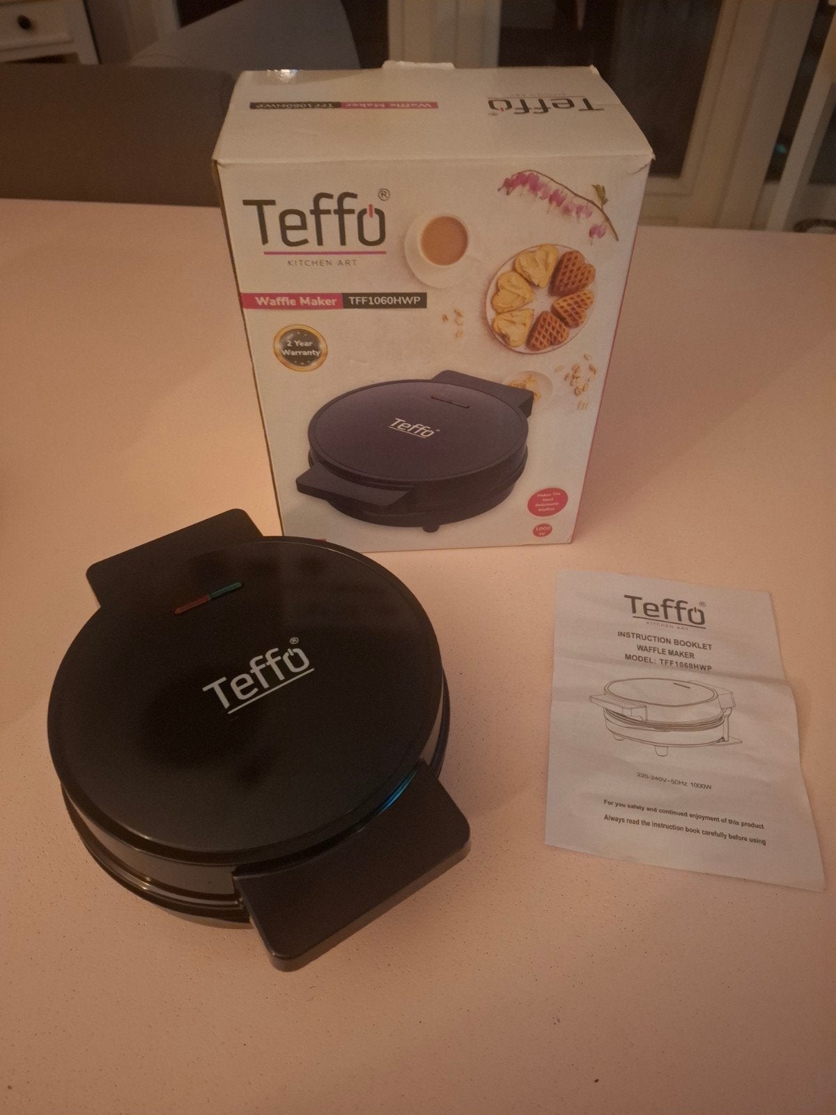 Teffo kitchen art wafelijzer, Witgoed en Apparatuur, Ophalen of Verzenden, Nieuw