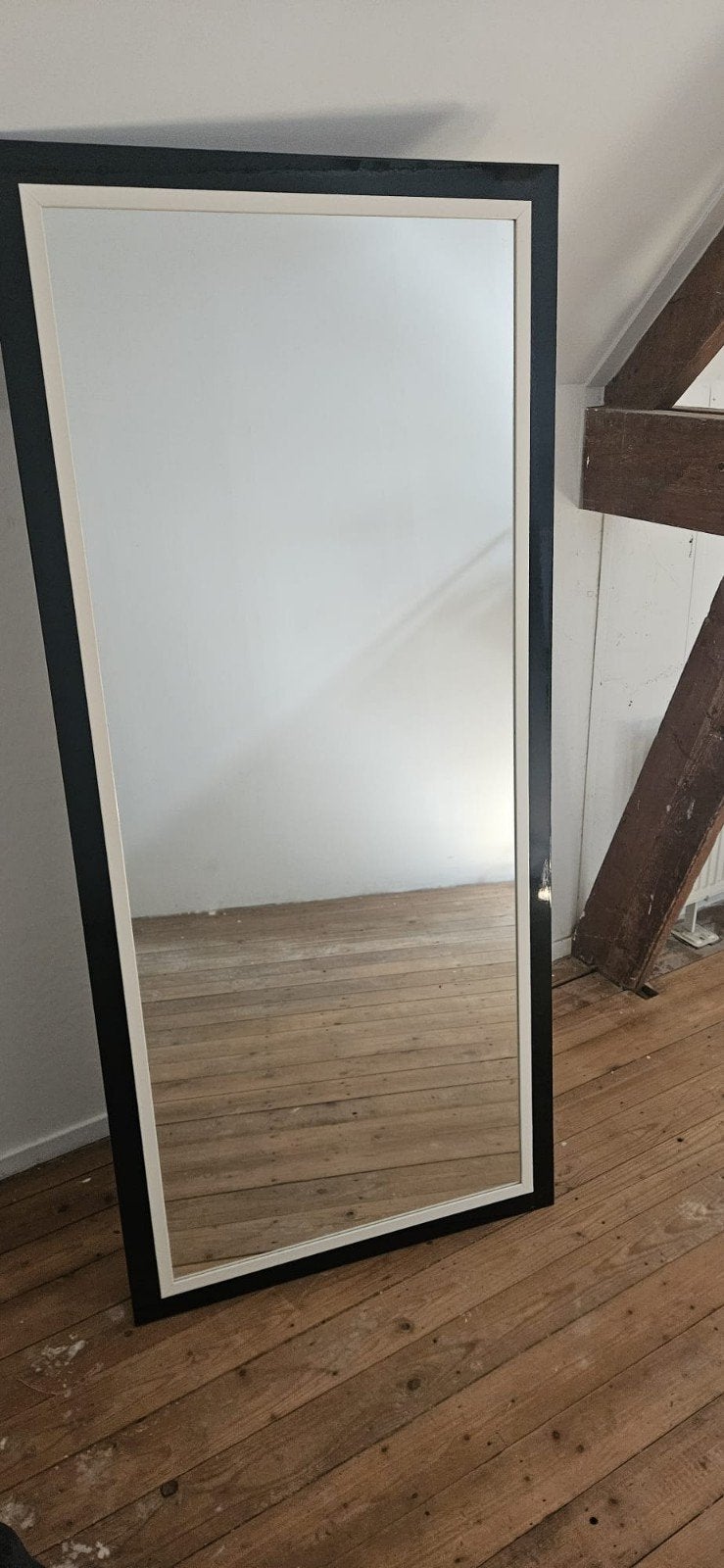 Grote zware spiegel 85x190 cm, Huis en Inrichting, Woonaccessoires | Spiegels, Ophalen, Gebruikt, 75 tot 100 cm, 150 tot 200 cm