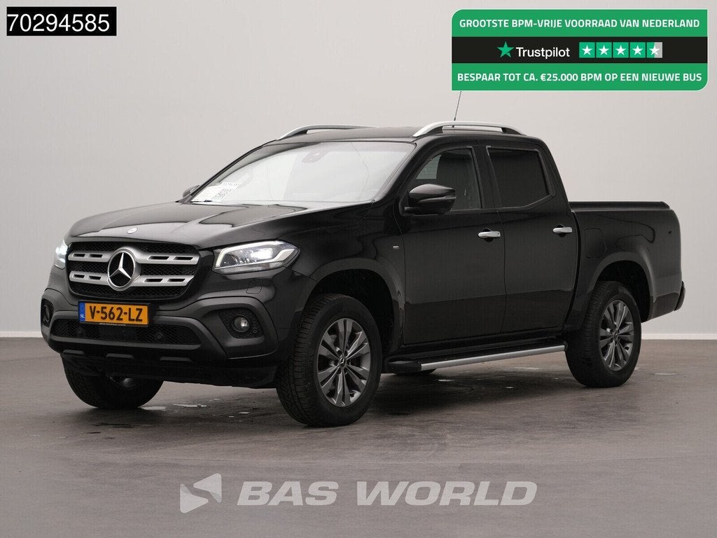 Mercedes X-Klasse 250d 4-matic Automaat Trekhaak LED Xenon N, Auto's, Automaat, Stof, Gebruikt, Zwart