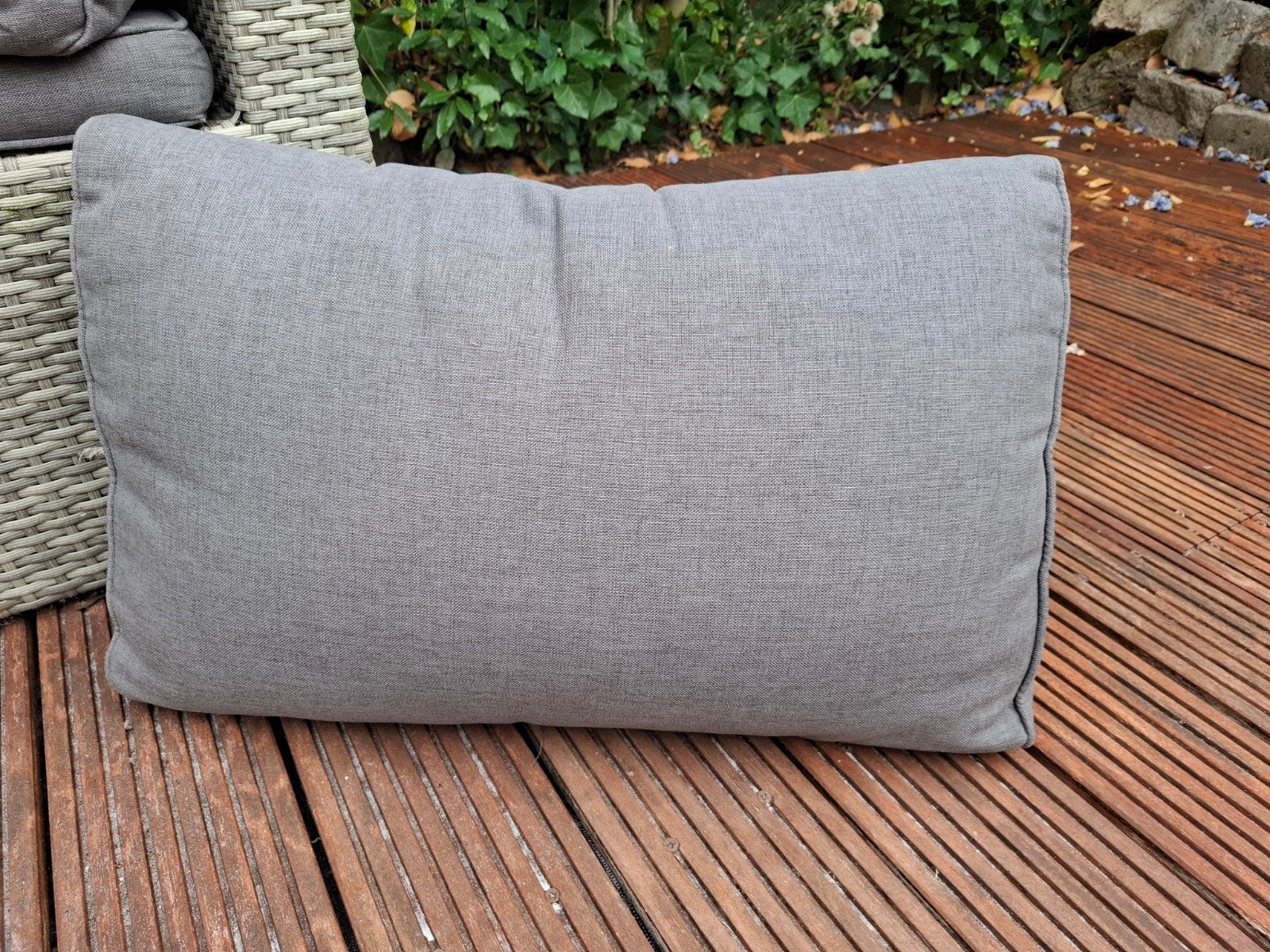 Loungeset kussens Connor Melange Fonteyn - Grijs, Huis en Inrichting, Woonaccessoires | Kussens, Ophalen, Gebruikt, Grijs, Vierkant