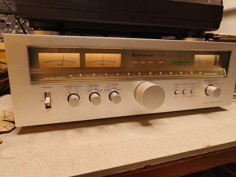Kenwood KT-917 tuner - vintage, Ophalen of Verzenden, Gebruikt, Analoog