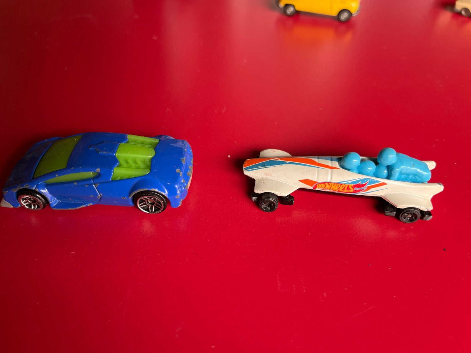 Hot Wheels speelgoedauto's - set van 2, Verzenden, Gebruikt