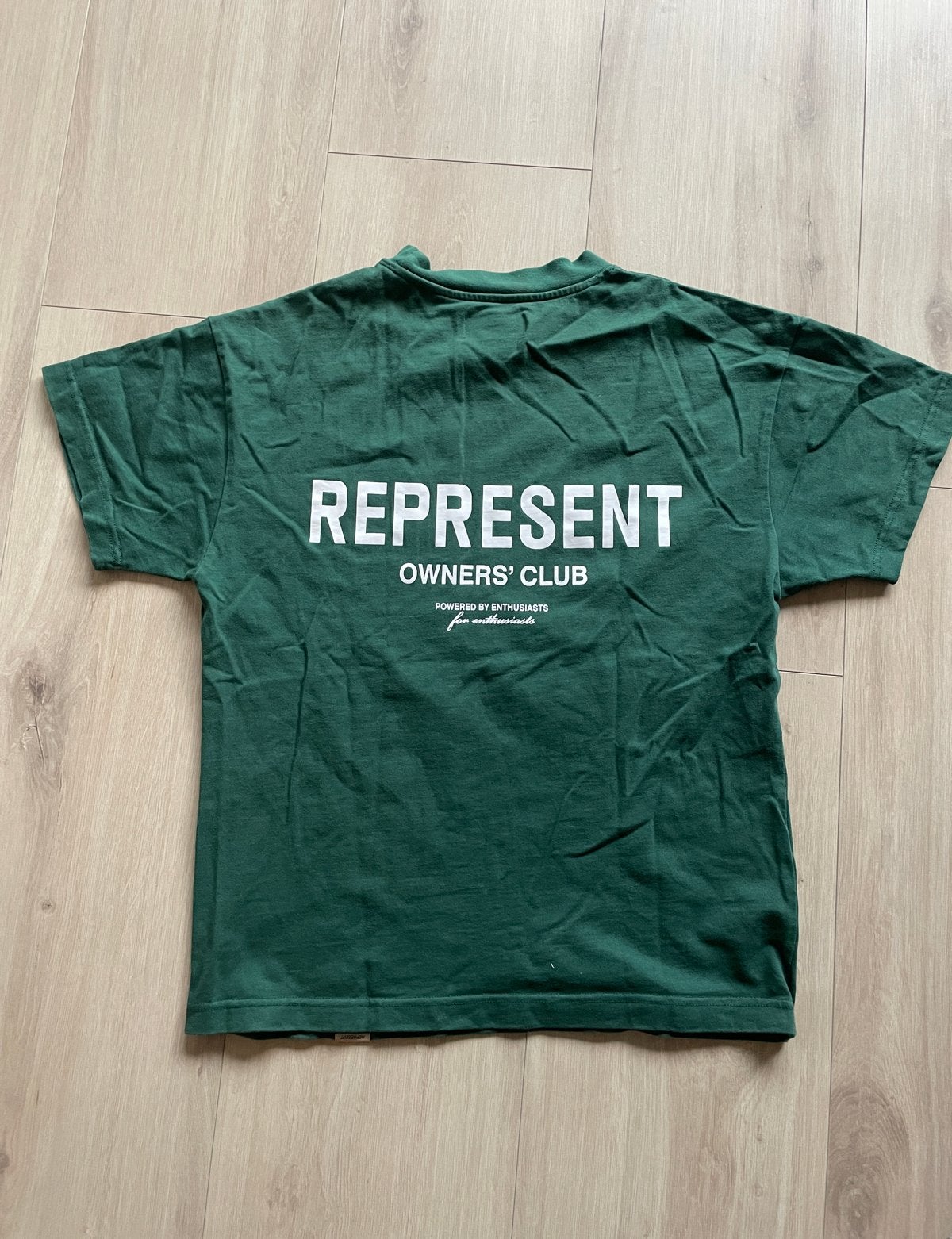 Represent Owners' Club T-shirt Groen, Ophalen of Verzenden, Zo goed als nieuw, Maat 46 (S) of kleiner, Groen