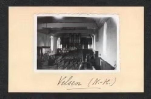 Foto Velsen Engelmunduskerk Jaren 30., Foto, Ophalen of Verzenden, Zo goed als nieuw, Gebouw