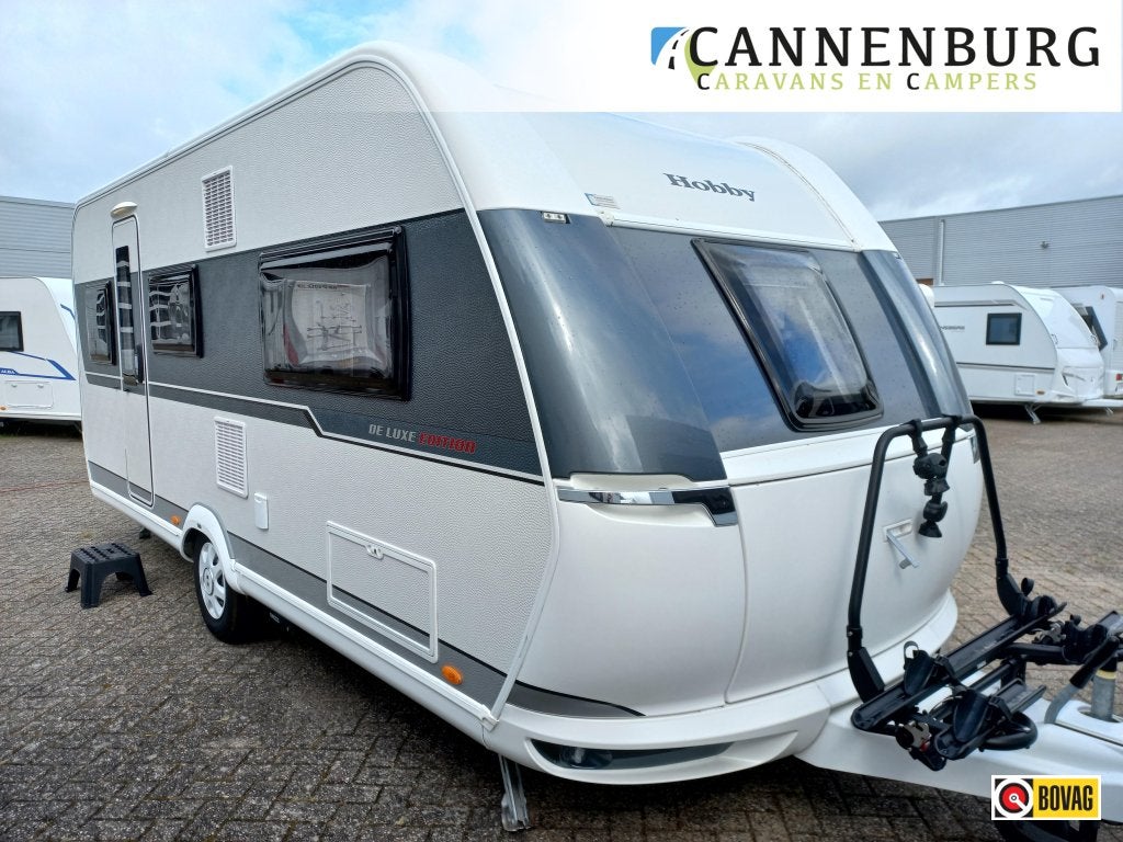 Hobby De Luxe Edition 495 UL mover-voortent-fietsendra, Rondzit, Hobby, Overige typen, Bedrijf