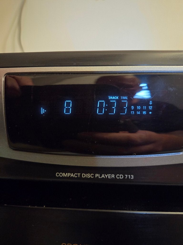 Phillips CD-713 CD-Speler, Ophalen, Zo goed als nieuw, Philips