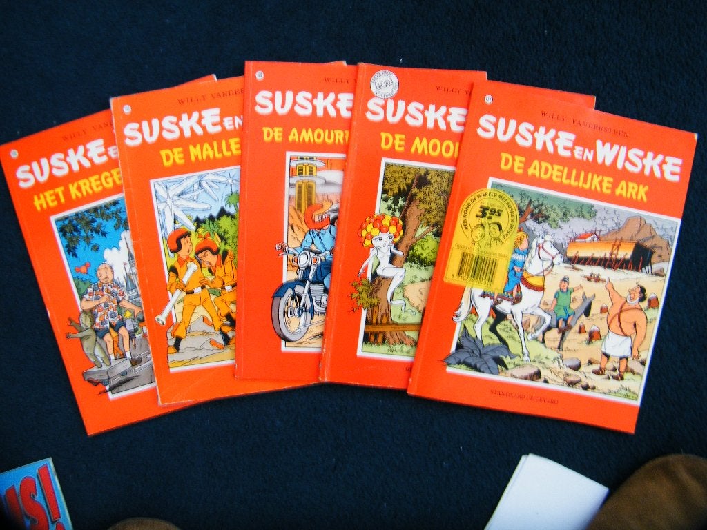 suske en wiske, Meerdere stripboeken, Ophalen, Gelezen