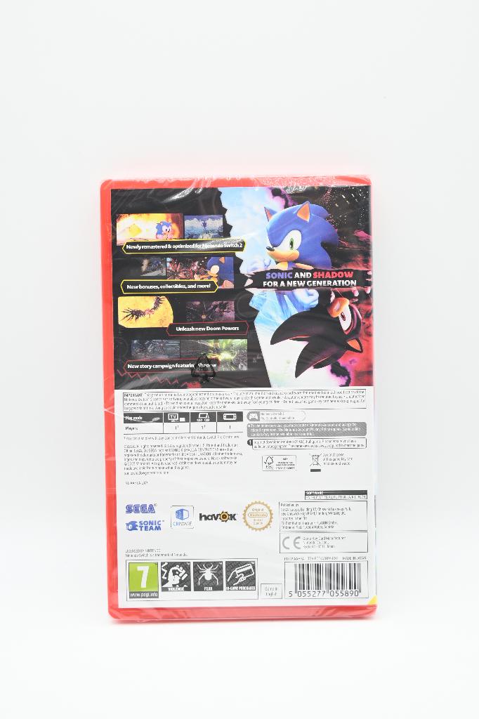 Sonic Shadow Generations - Nintendo Switch 2 (NEW/GESEALD), -, -, 1 speler, Nieuw