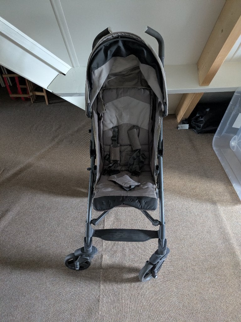 buggy met voetenzak, Kinderen en Baby's, Buggy's, Ophalen, Gebruikt, Overige merken, Verstelbare rugleuning