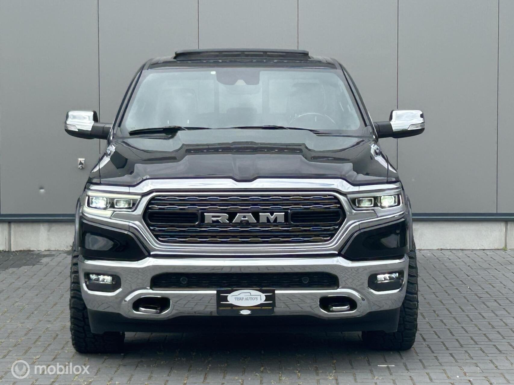 Dodge Ram 1500 5.7 V8 4x4 Limited Ramboxen MWK, Auto's, Dodge, Automaat, 5654 cc, Zwart, Leder