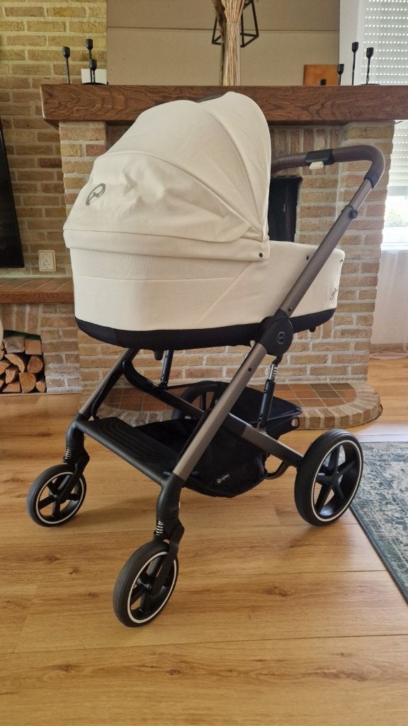 Cybex Balios S Lux 3in1 | Jeremy Scott Cloud T | Nieuwstaat, Zo goed als nieuw, Met autostoeltje, Ophalen, Kinderwagen