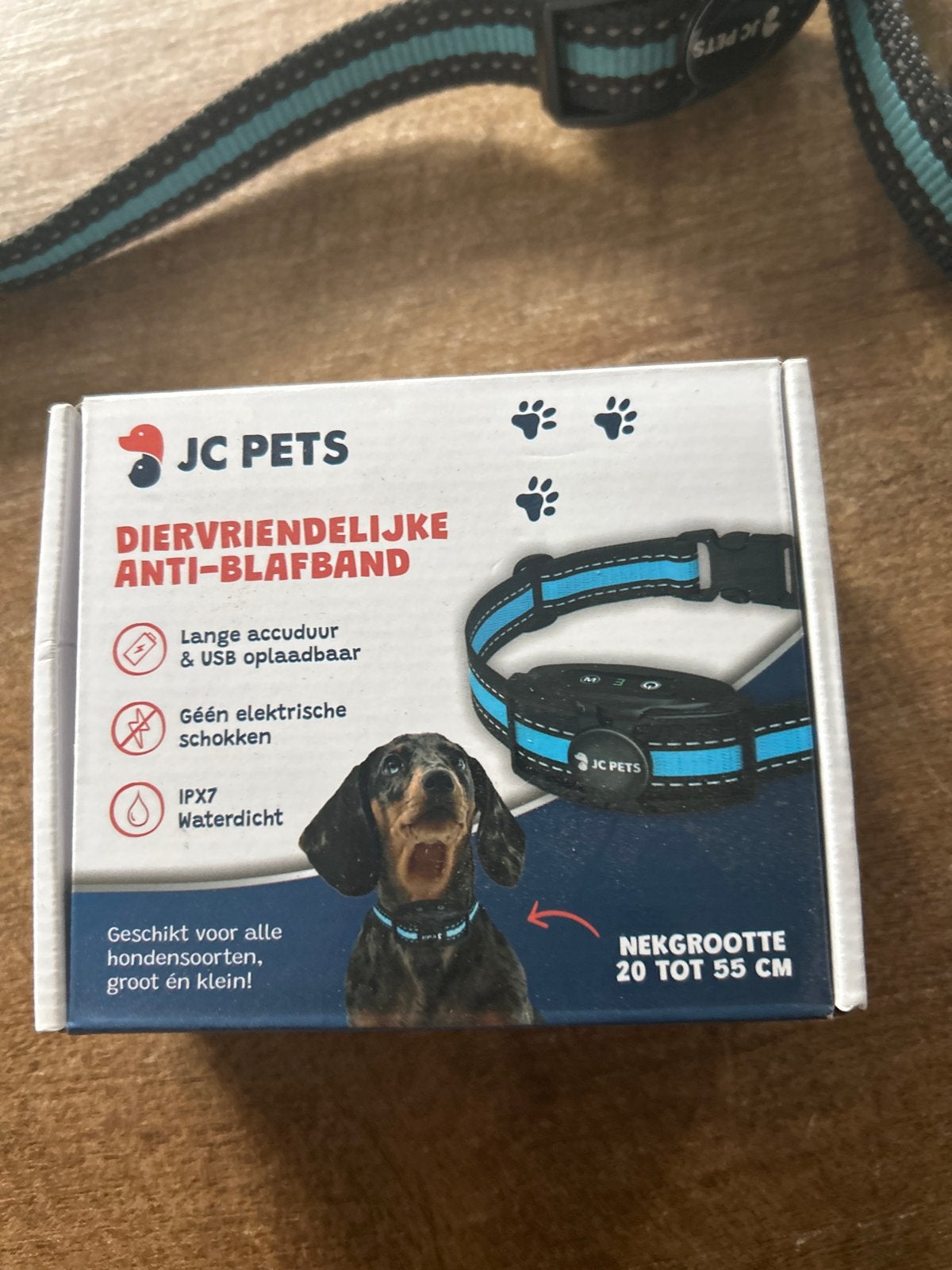 Diervriendelijke antiblafband JC Pets 2 stuks, Dieren en Toebehoren, Ophalen of Verzenden, Zo goed als nieuw
